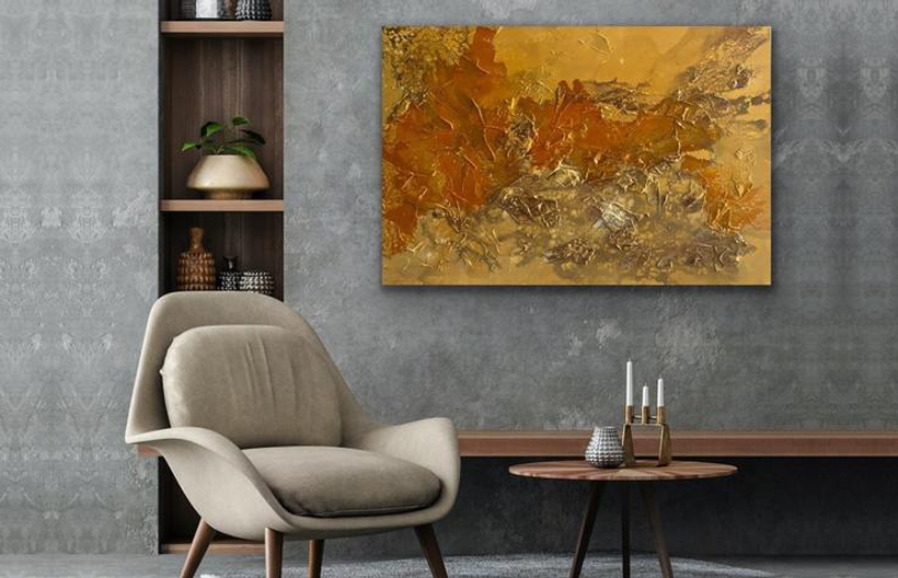 Reasons to Choose Textured Abstract Painting for Interior Design
