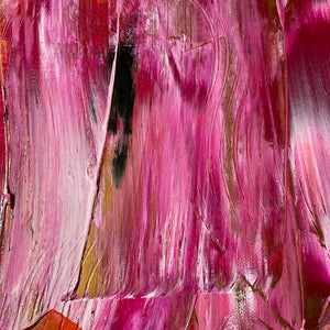 Summer Sunrise (91 cm x 182 cm)Textured Abstract Painting