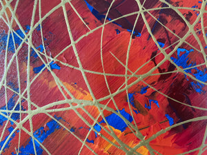 The Promise Collection- The Promise No. 2 (91 cm x 182 cm)Textured Abstract Painting