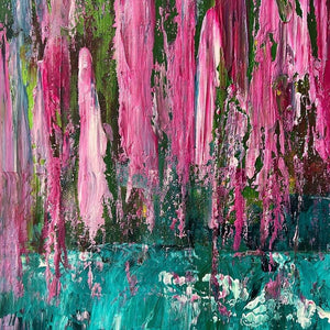 Waterfall (182cm x 91cm) by Joanne Daniel