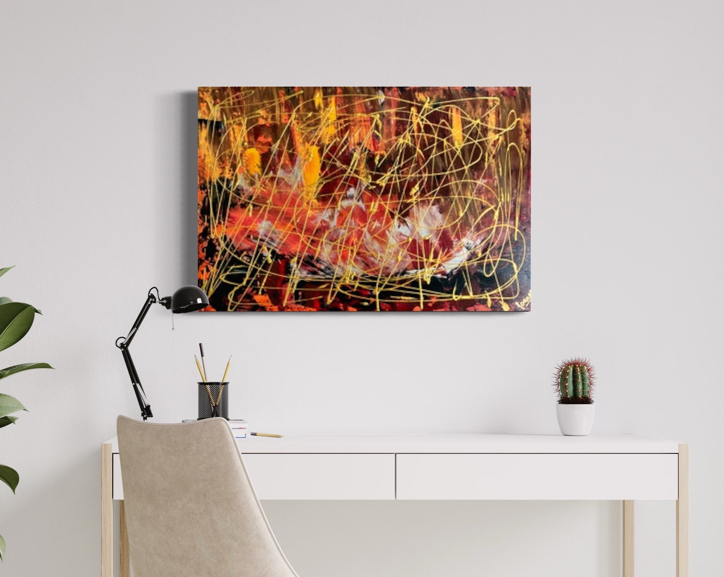 Hope Collection- Hope No.6 (61 cm x 91 cm)Textured Abstract Painting