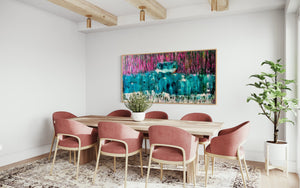 Waterfall (182cm x 91cm) by Joanne Daniel