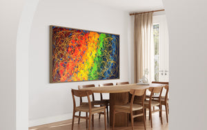 The Promise Collection- The Promise No. 2 (91 cm x 182 cm)Textured Abstract Painting