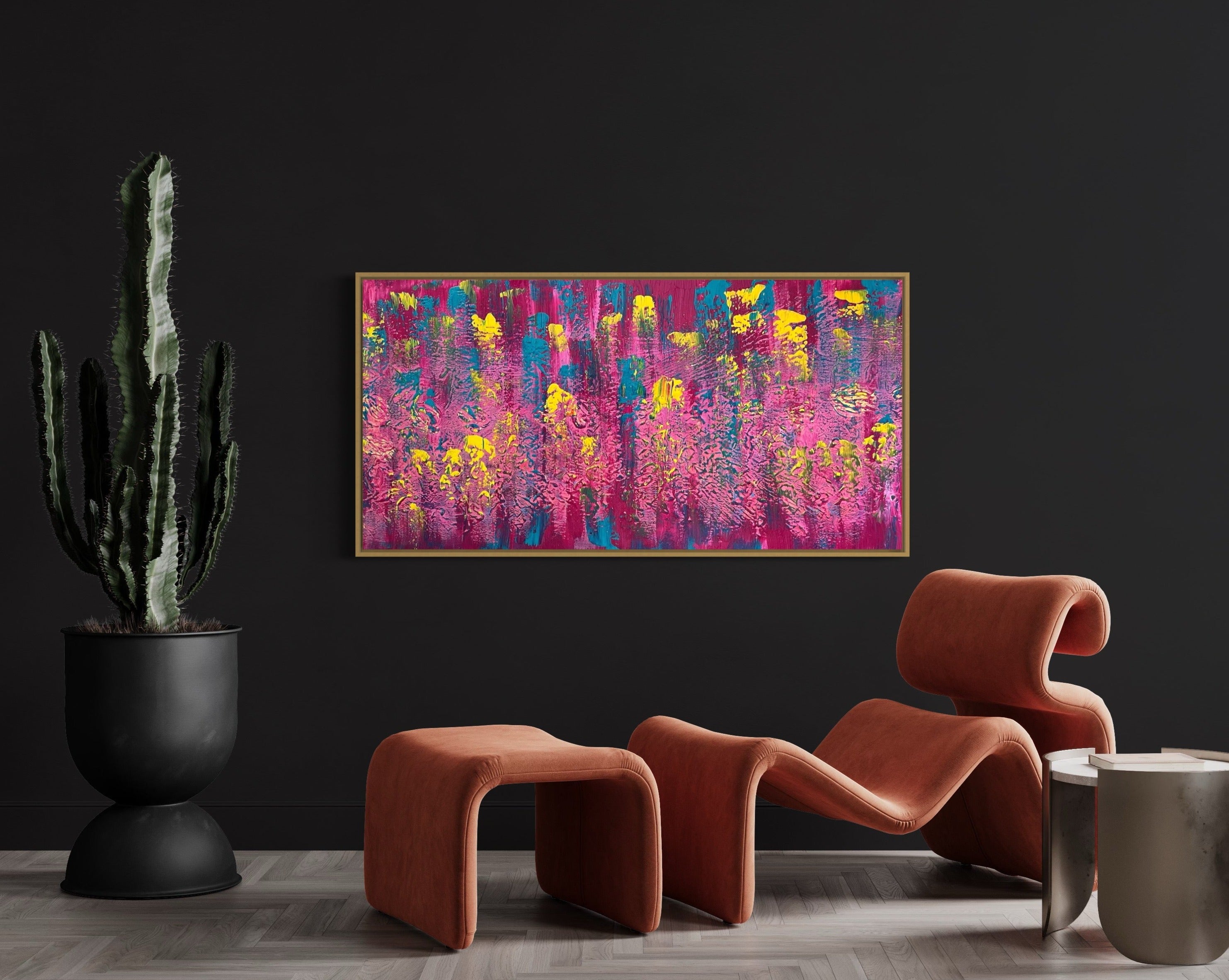 Pink Paradise (61 cm x 122cm) by Joanne Daniel