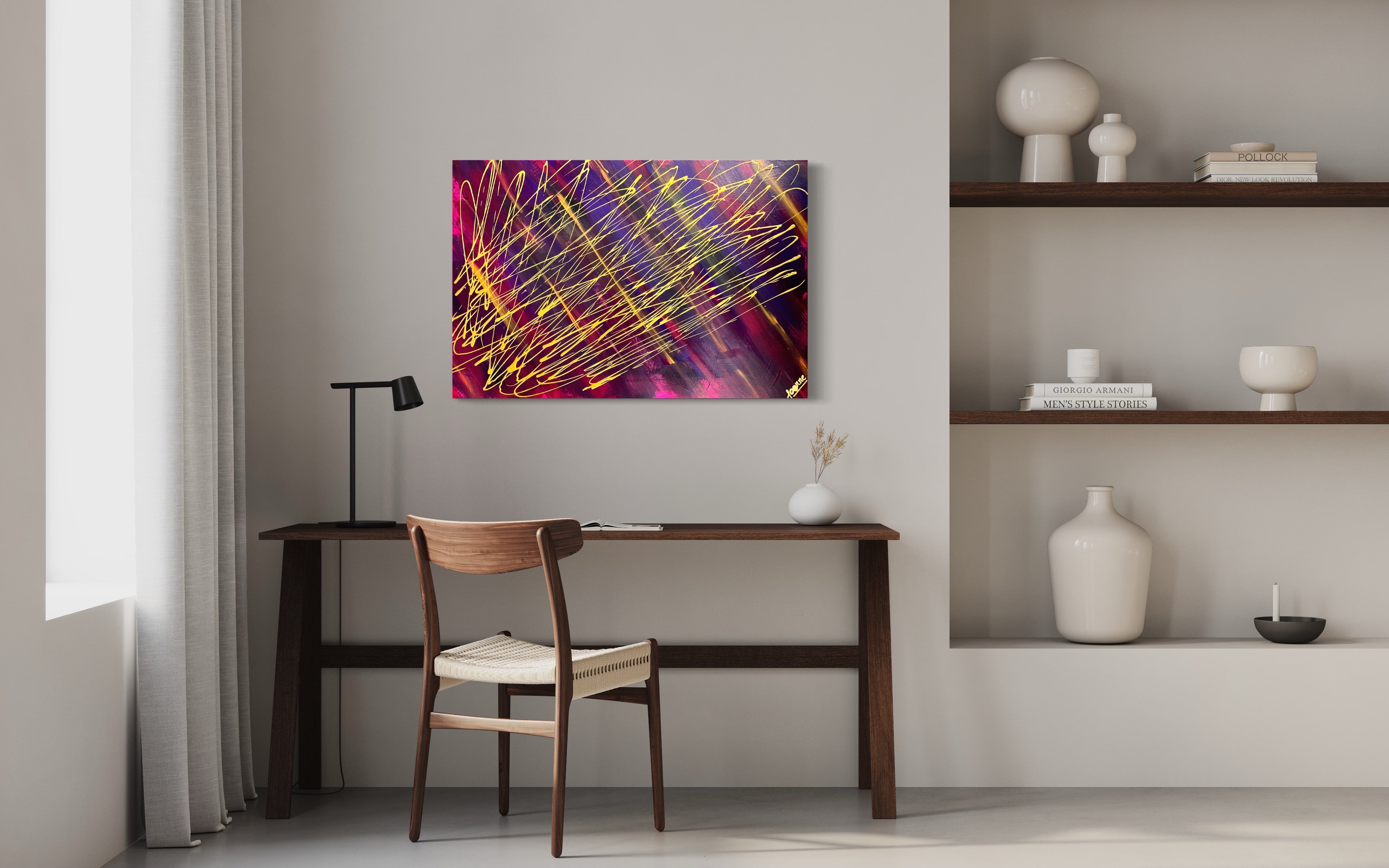 Hope Collection- Hope No.5 (61 cm x 91 cm)Textured Abstract Painting