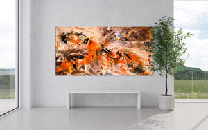 Rocky Road (91cm x 182cm) by Joanne Daniel