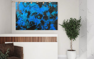 Blooming (121.8 cm x 182.8 cm) Original Abstract Painting by Joanne Daniel