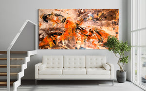 Rocky Road (91cm x 182cm) by Joanne Daniel