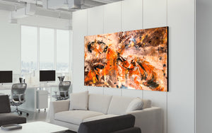 Rocky Road (91cm x 182cm) by Joanne Daniel