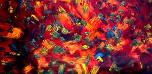 Heat Wave (182cm x 91cm) by Joanne Daniel