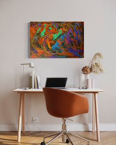 Hope Collection- Hope No.2 (61 cm x 91 cm)Textured Abstract Painting