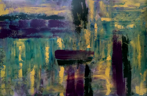 Boundless 121.8 cm x 182.8 cm Abstract Painting by Joanne Daniel