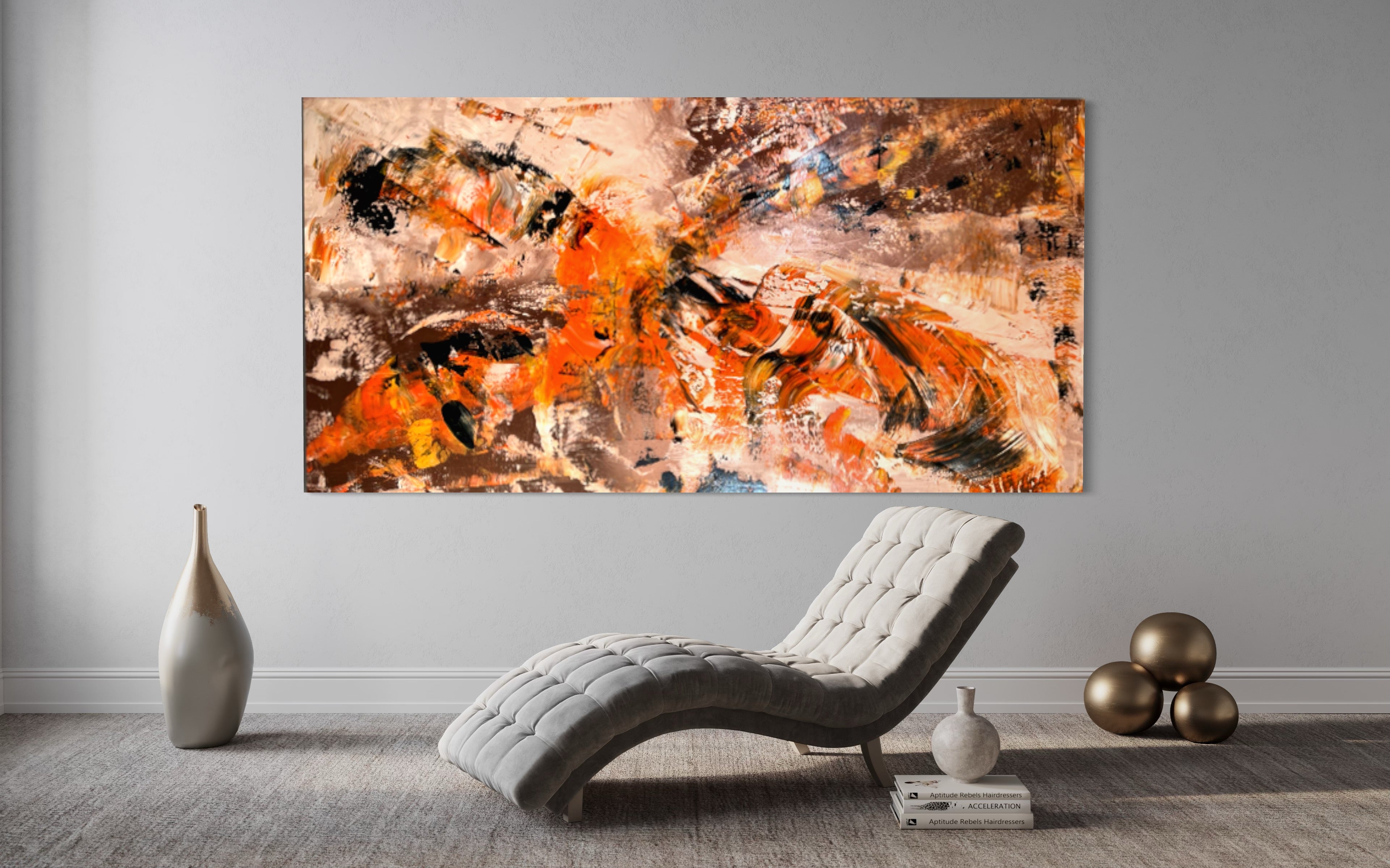 Rocky Road (91cm x 182cm) by Joanne Daniel