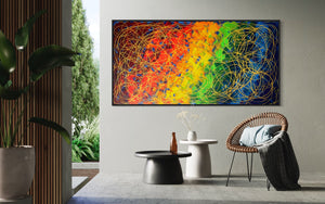 The Promise Collection- The Promise No. 2 (91 cm x 182 cm)Textured Abstract Painting