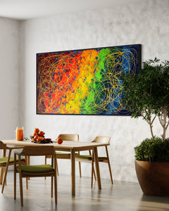 The Promise Collection- The Promise No. 2 (91 cm x 182 cm)Textured Abstract Painting
