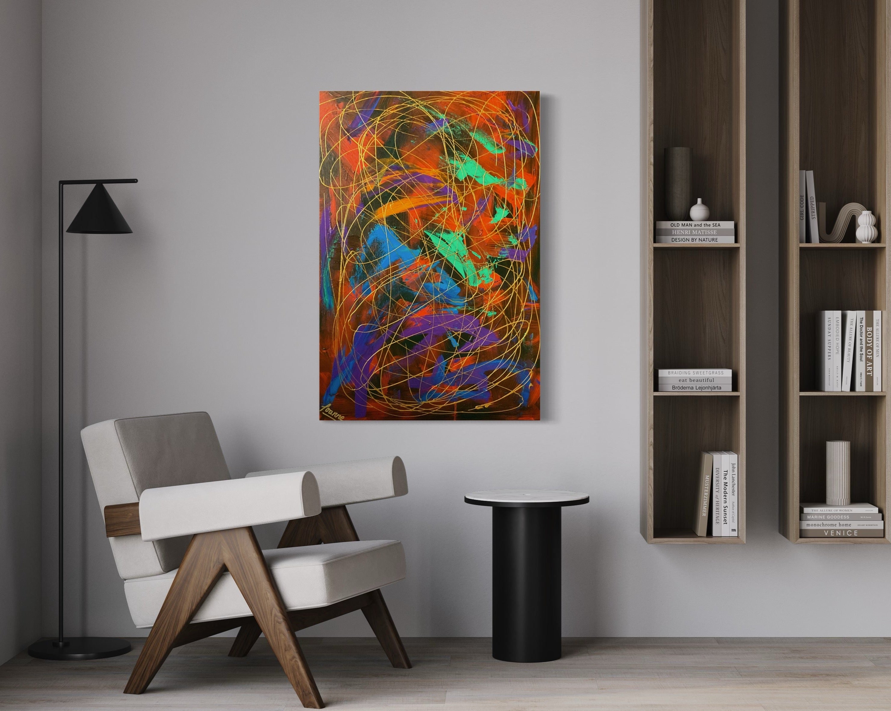 Hope Collection- Hope No.2 (61 cm x 91 cm)Textured Abstract Painting