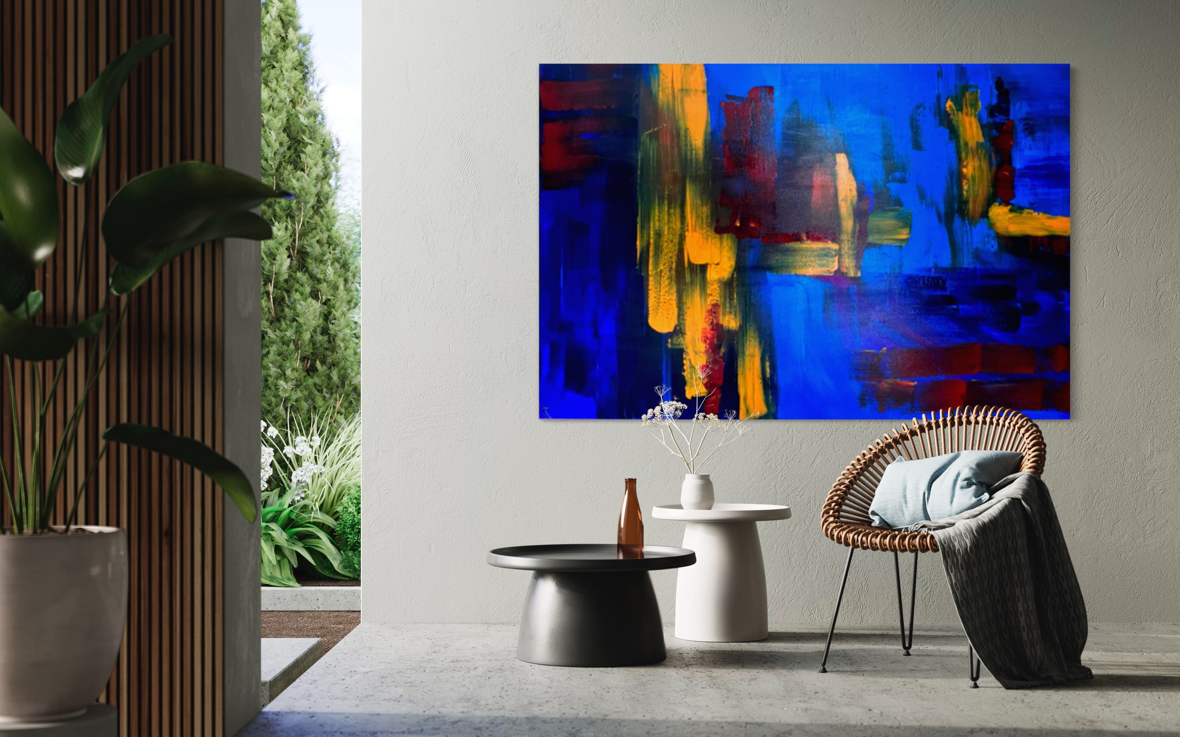 Endless 121.8 cm x 182.8 cm Abstract Painting by Joanne Daniel