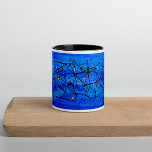 Mug -Vibrant Coral Sea Artwork by Joanne Daniel