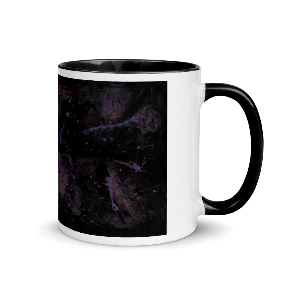 Mug - Violet Lights Artwork by Joanne Daniel